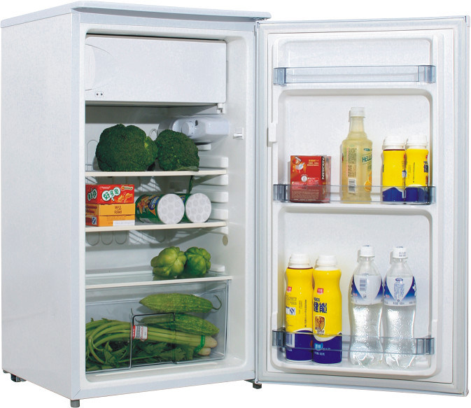 128 Liter Mini Fridge With Freezer , Energy Efficient Mini Fridge Long Term Storage