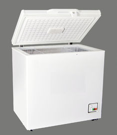China Horizontal Single Chest Freezer / Small Narrow Chest Freezer With Outside Condenser supplier