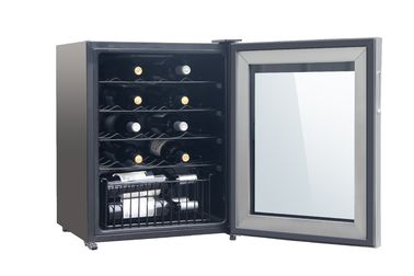 China 70 Liter Quiet Built In Wine Cooler With Constant Temperature 4 Shelves supplier