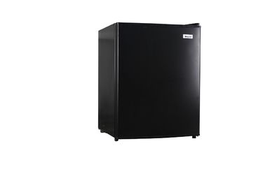 China Black Table Top Mini Fridge , Small Refrigerator With Lock No Noise supplier