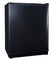 Black Under Counter Mini Fridge , Compact Fridge Freezer Large Volume Storage supplier